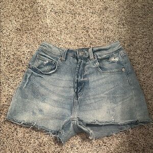 Wild Fable Light Blue Distressed Jean Shorts